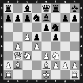 1965 WchT U26 12. fin-A – Round 7 – Ree, Hans – 1/2-1/2 – Pedersen, Svend – G39
