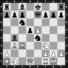 1965 WchT U26 12. prel – Round 5 – Levy, David N L – 0-1 – Cs. Kovacs, Laszlo – G53