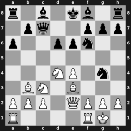 1965 Yerevan – Round 1 – Liberzon, Vladimir M – 1-0 – Portisch, Lajos – G5