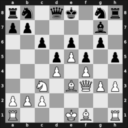 1965 Yerevan – Round 4 – Matanovic, Aleksandar – 1/2-1/2 – Korchnoi, Viktor – G24