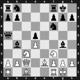 1965 Yerevan it – Round 5 – Liberzon, Vladimir M – 1/2-1/2 – Petrosian, Tigran A. – G3