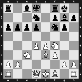 1965 Zagreb – Round 1 – Gligorić, Svetozar – 1/2-1/2 – Bertok, Mario Jr. – G16