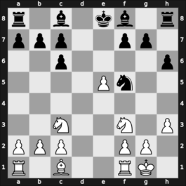 1965 Zagreb – Round 1 – ? – 1/2-1/2 – Bisguier, Arthur B – G22
