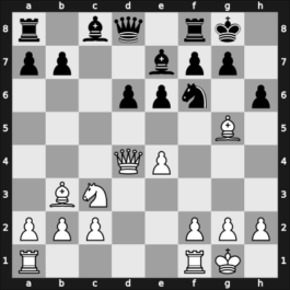 1965 Zagreb – Round 3 – Padevsky, Nikola – 1/2-1/2 – Damjanovic, Marko – G41