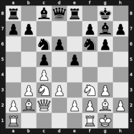 1965 Zagreb – Round 7 – Petrosian, Tigran A. – 1-0 – Larsen, Benjamin Holsko – G72