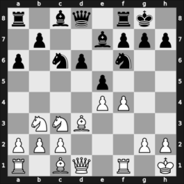 1965 Zagreb – Round 7 – Matanovic, Aleksandar – 1/2-1/2 – Udovcic, Mijo – G79