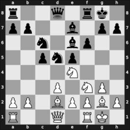 1965 Zagreb – Round 10 – Udovcic, Mijo – 0-1 – Bisguier, Arthur B – G100