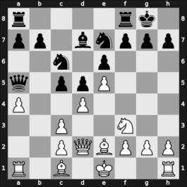 1965 Zagreb – Round 11 – ? – 1/2-1/2 – Uhlmann, Wolfgang – G116