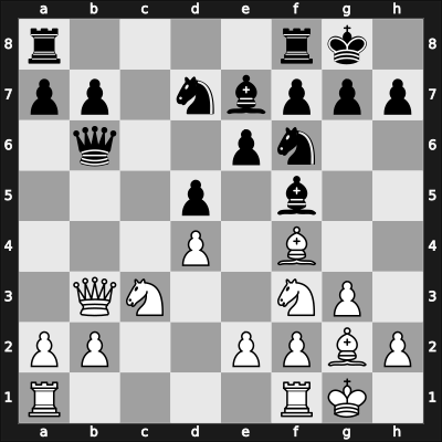 1965 Zagreb – Round 13 – Larsen, Benjamin Holsko – 1-0 – Antoshin, Vladimir S – G130
