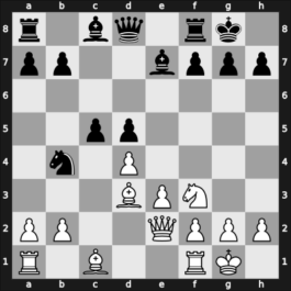 1965 Zagreb – Round 15 – Udovcic, Mijo – 1/2-1/2 – Ivkov, Borislav – G150