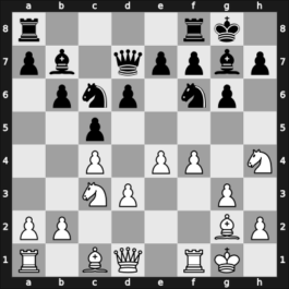 1965 Zagreb – Round 17 – Petrosian, Tigran A. – 1-0 – Golombek, Harry – G167