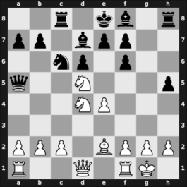 1965 Zinnowitz GER – Round 7 – Bednarski, Jacek B – 1/2-1/2 – Szilagyi, Gyorgy Laszlo – G16