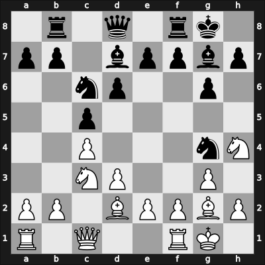 1965 Zinnowitz GER – Round 10 – Szilagyi, Gyorgy Laszlo – 0-1 – Neukirch, Detlef – G21