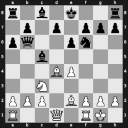 1966 Aarhus – Round 1 – Norby, Peter H. – 1/2-1/2 – Brinck-Claussen, Bjorn – G14