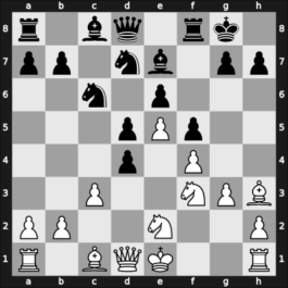 1966 Aarhus – Round 3 – Kolbak, Jens – 1/2-1/2 – Sloth, Jorn – G28