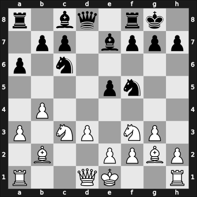 1966 Aarhus – Round 11 – Sloth, Jorn – 1/2-1/2 – Pedersen, Eigil – G56