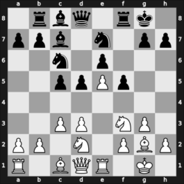 1966 Asztalos Memorial 9th – Round 1 – Ciocaltea, Victor – 1/2-1/2 – Navarovszky, Laszlo – G2