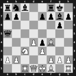 1966 Asztalos Memorial 9th – Round 3 – Bukic, Enver – 1/2-1/2 – Navarovszky, Laszlo – G13