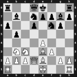 1966 Asztalos Memorial 9th – Round 3 – Paoli, Enrico – 0-1 – Bilek, Istvan – G14