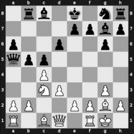 1966 Asztalos Memorial 9th – Round 4 – Barczay, Laszlo – 1/2-1/2 – Kavalek, Lubomir – G21