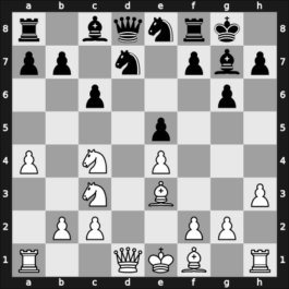 1966 Asztalos Memorial 9th – Round 5 – Kavalek, Lubomir – 1-0 – Bilek, Istvan – G27