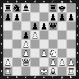1966 Asztalos Memorial 9th – Round 6 – Csom, Istvan – 0-1 – Dely, Peter – G30