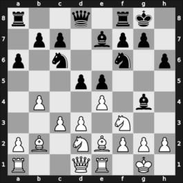 1966 Asztalos Memorial 9th – Round 7 – Kavalek, Lubomir – 1-0 – Paoli, Enrico – G36