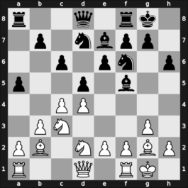 1966 Asztalos Memorial 9th – Round 7 – Dely, Peter – 1/2-1/2 – Lengyel, Levente – G38