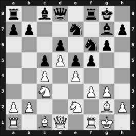 1966 Asztalos Memorial 9th – Round 10 – Bilek, Istvan – 1/2-1/2 – Uhlmann, Wolfgang – G51