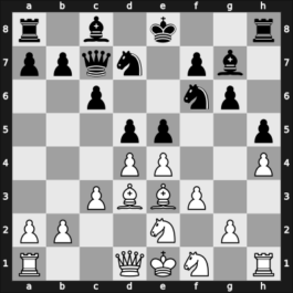 1966 Asztalos Memorial 9th – Round 10 – Csom, Istvan – 1/2-1/2 – Navarovszky, Laszlo – G52