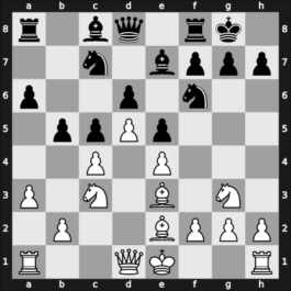 1966 Belgrade – Round 1 – Dan Nikolic, Slobodan – 0-1 – Milic, Borislav – G6