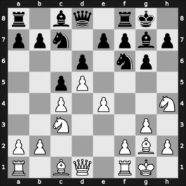 1966 Belgrade – Round 1 – Sokolov, Vladimir – 1-0 – Martinovic, Slobodan – G9