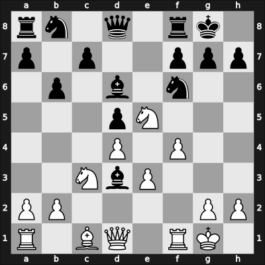 1966 Blitz Match – Round 1 – Liptay, Laszlo Dr. – 1/2-1/2 – Novak, Ervin – G2
