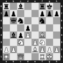 1966 Bucharest – Round 3 – Soos, Bela – 1/2-1/2 – Ghitescu, Theodor – G12