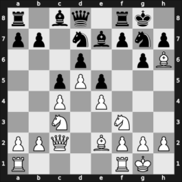 1966 Bucharest – Round 3 – Acosta Garcia, Rafael Isaac – 0-1 – Gheorghiu, Florin – G13