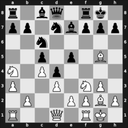 1966 Budapest – Round 1 – Koberl, Ferenc – 1-0 – Polgar, Istvan – G4