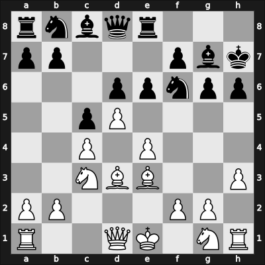 1966 Budapest – Round 1 – Portisch, Lajos – 1-0 – Barczay, Laszlo – G6