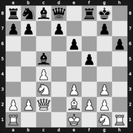 1966 Budapest – Round 1 – Liptay, Laszlo Dr. – 1/2-1/2 – Bilek, Istvan – G9