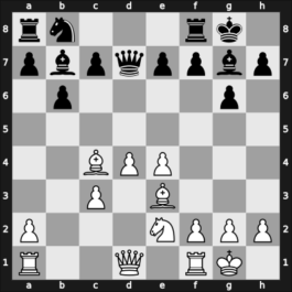 1966 Budapest – Round 1 – Bokor, Istvan – 1-0 – Liptay, Laszlo Dr. – G15