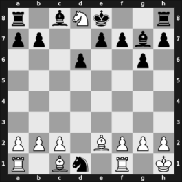 1966 Budapest – Round 1 – Besztercsenyi, Tibor – 1/2-1/2 – Szilagyi, Gyorgy Laszlo – G24