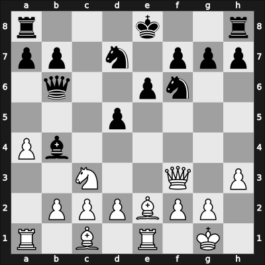 1966 Budapest – Round 1 – Csom, Istvan – 1-0 – Dely, Peter – G26