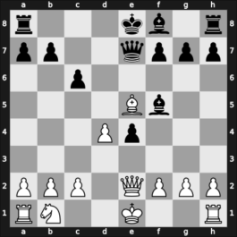 1966 Budapest – Round 1 – Dely, Peter – 1/2-1/2 – Barcza, Gedeon – G29