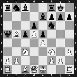 1966 Budapest Ch – Round 6 – Kurtesch Laszlo – 1-0 – Gasztonyi, Endre – G7
