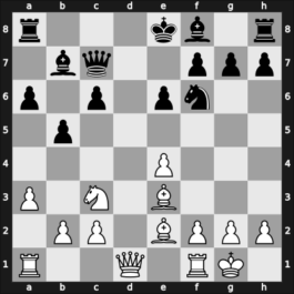 1966 Buenos Aires ch-ARG – Round 1 – Mangas Molteni, Fernando Gabriel – 1/2-1/2 – Bazan, Osvaldo – G8