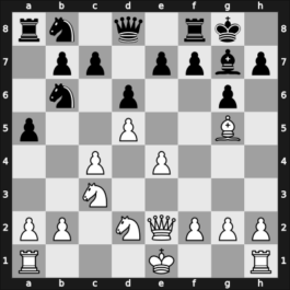 1966 CSR Ch Int – Round 5 – Malich, Burkhard, Dr. – 1/2-1/2 – Taimanov, Mark E – G7