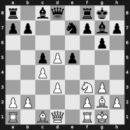 1966 CSR Ch Int – Round 13 – Bilek, Istvan – 1-0 – Kavalek, Lubomir – G18