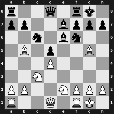 1966 CSR Ch Int 1st – Round 2 – Padevsky, Nikola – 1/2-1/2 – Filip, Miroslav – G8