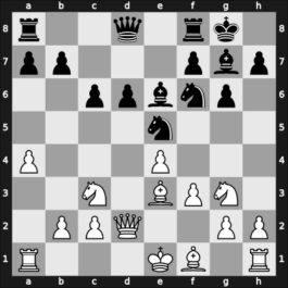 1966 CSR Ch Int 1st – Round 8 – Jimenez Zerquera, Eleazar – 1/2-1/2 – Padevsky, Nikola – G42
