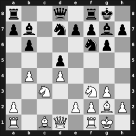 1966 CSR Ch Int 1st – Round 8 – Kovacs, Laszlo M – 0-1 – Malich, Burkhard, Dr. – G45