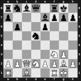 1966 CSR Ch Int 1st – Round 9 – Filip, Miroslav – 1/2-1/2 – Pachman, Ludek – G47